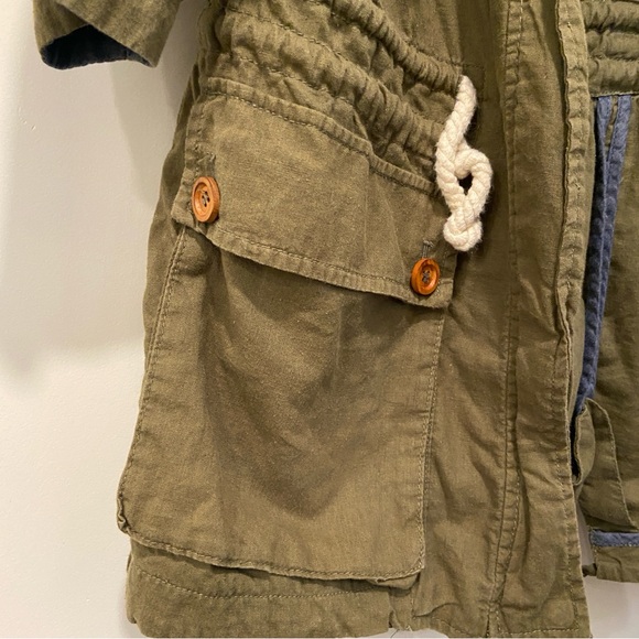 Army Green Utility Jacket - Picture 2 of 8